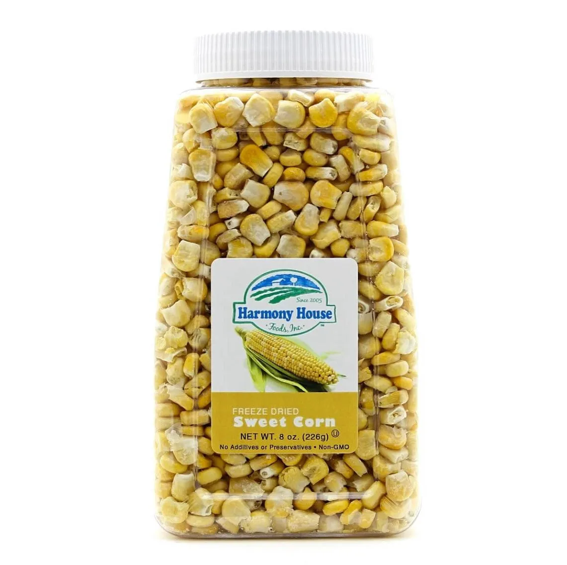 Harmony House Freeze Dried Super Sweet Corn (8 oz)