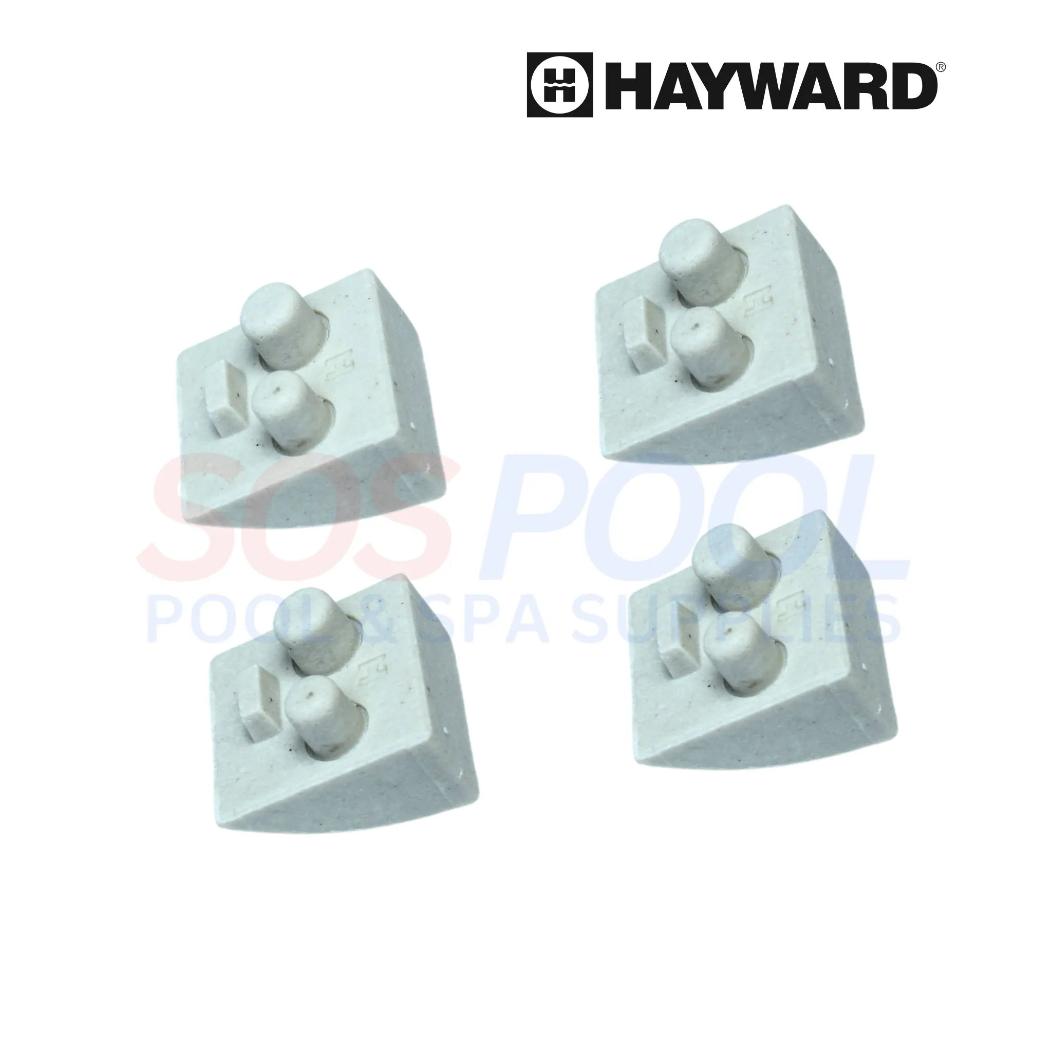 Hayward Ceramic Pod Shoes Replacement | 4 Pack | AXV014CP