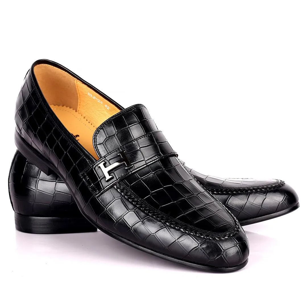 Herm Men's Paris Loafers Leather-Black