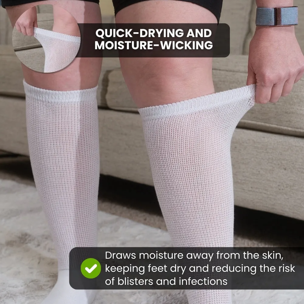 HF Diabetic Comfort Socks - Moisture-Wicking Technology for Enhanced Blood Circulation