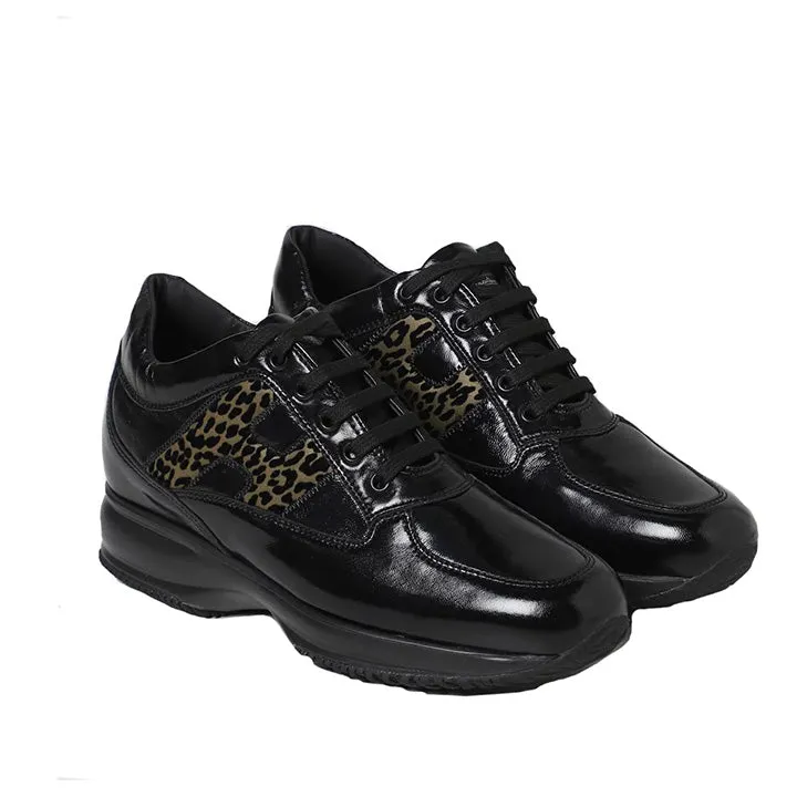 HOGAN INTERACTIVE LEOPARD SNEAKERS