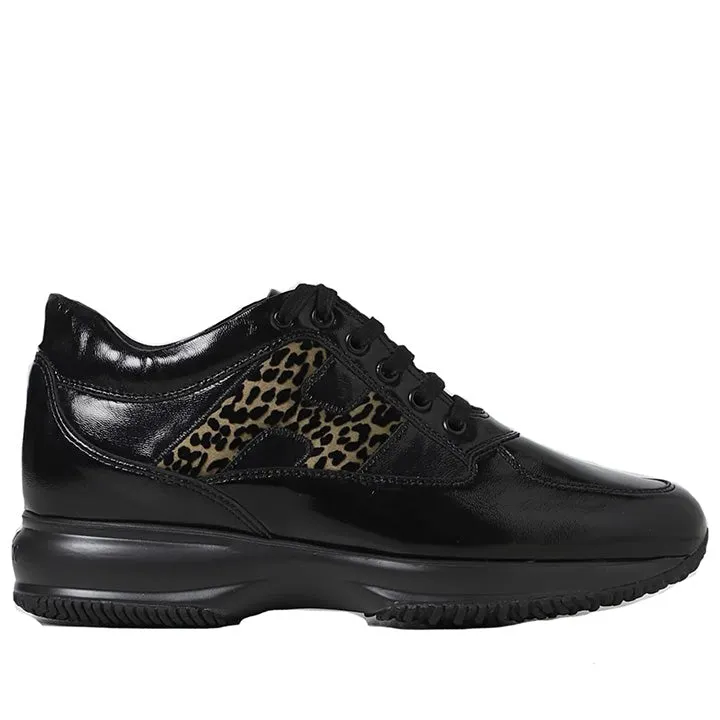 HOGAN INTERACTIVE LEOPARD SNEAKERS