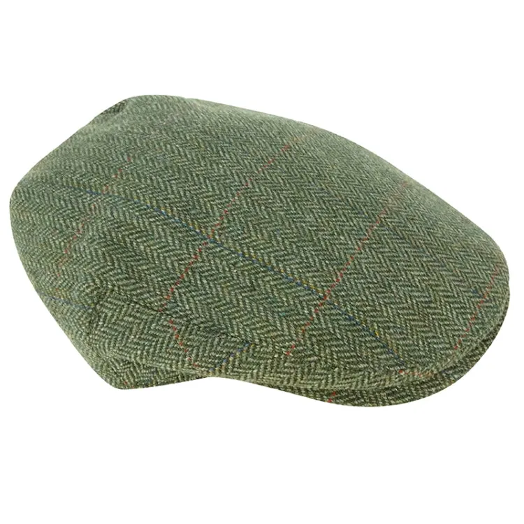 Hoggs of Fife Helmsdale Waterproof Tweed Cap