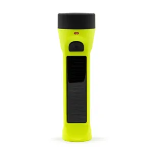 HYBRIDLIGHT Journey 300 Solar LED Waterproof Flashlight with USB Phone Charger, Yellow