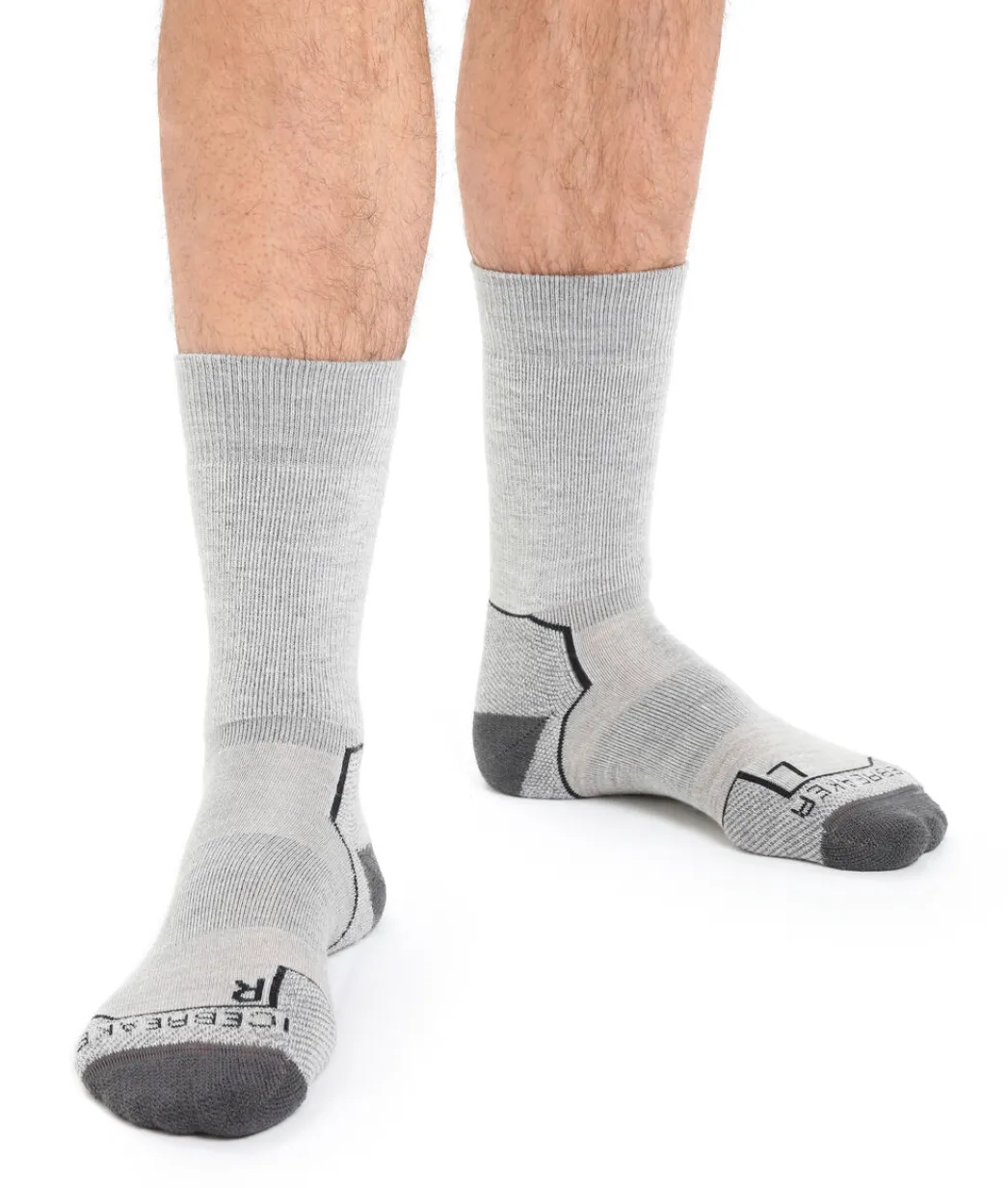 Icebreaker Mens Merino Hike  Medium Crew Socks