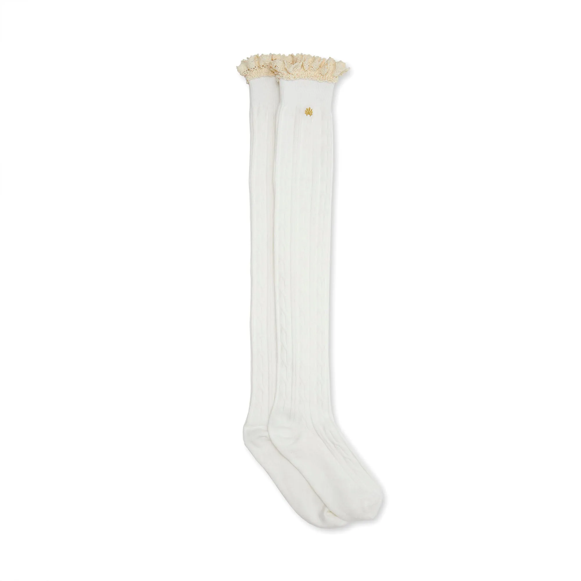 IVORY VICTORIA KNEE HIGH SOCK