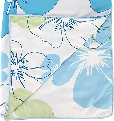 J SHREE Beautiful Multi Floral Designs/Super Soft Cotton Single Reversible dohar AC Blanket Duvet/Dohar/Quilt for Home