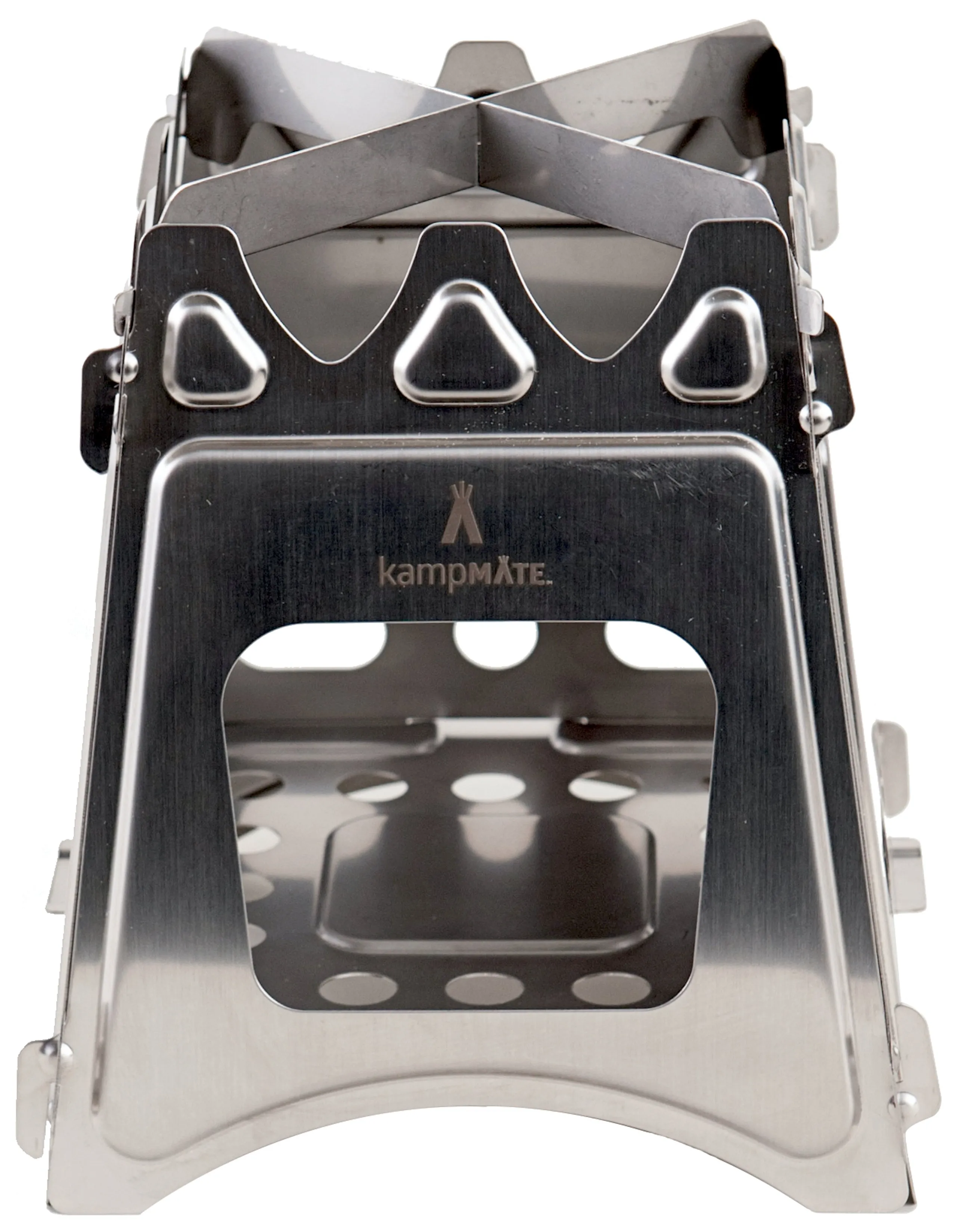 kampMATE WoodFlame Stainless Steel Stove