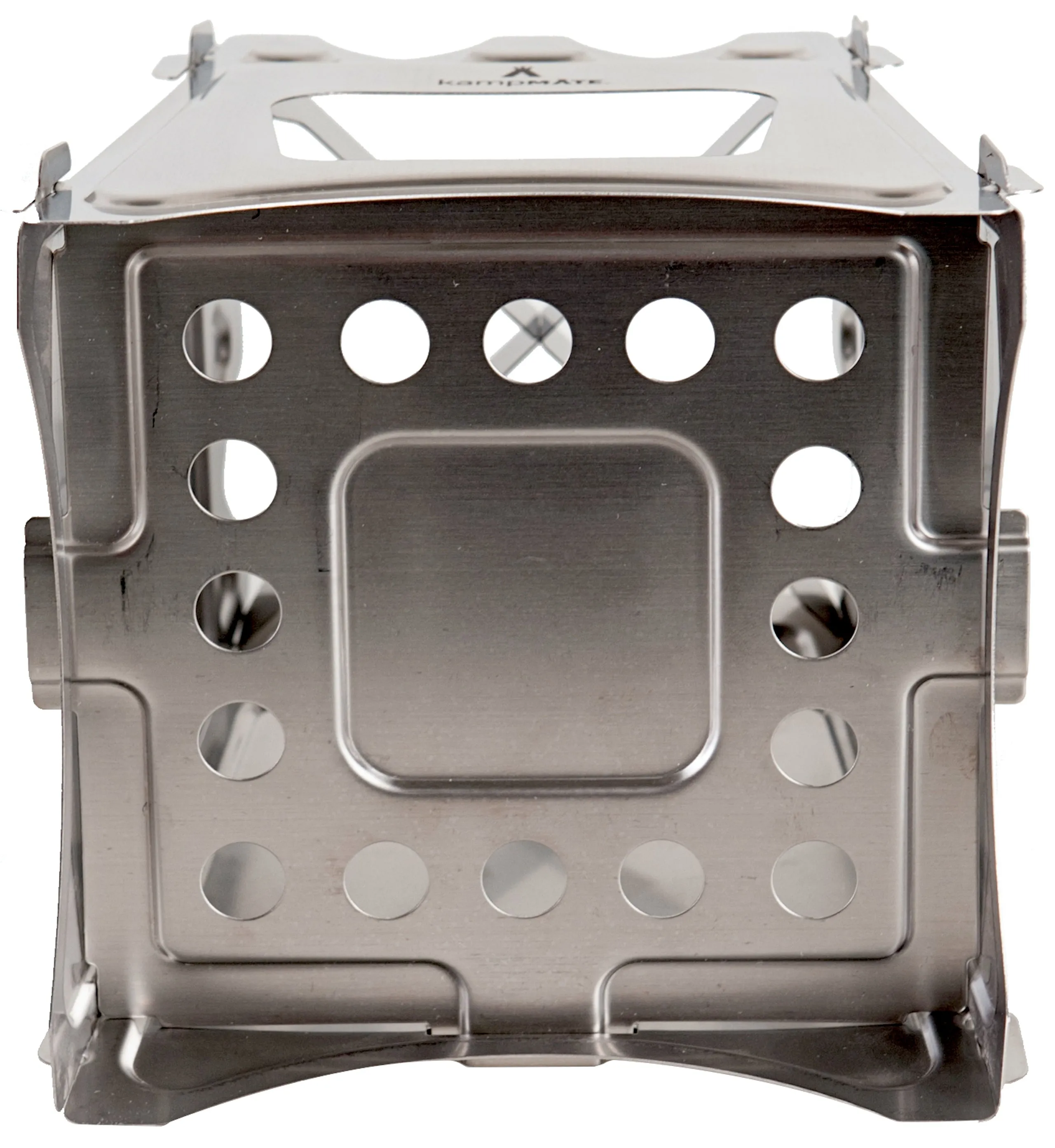 kampMATE WoodFlame Stainless Steel Stove