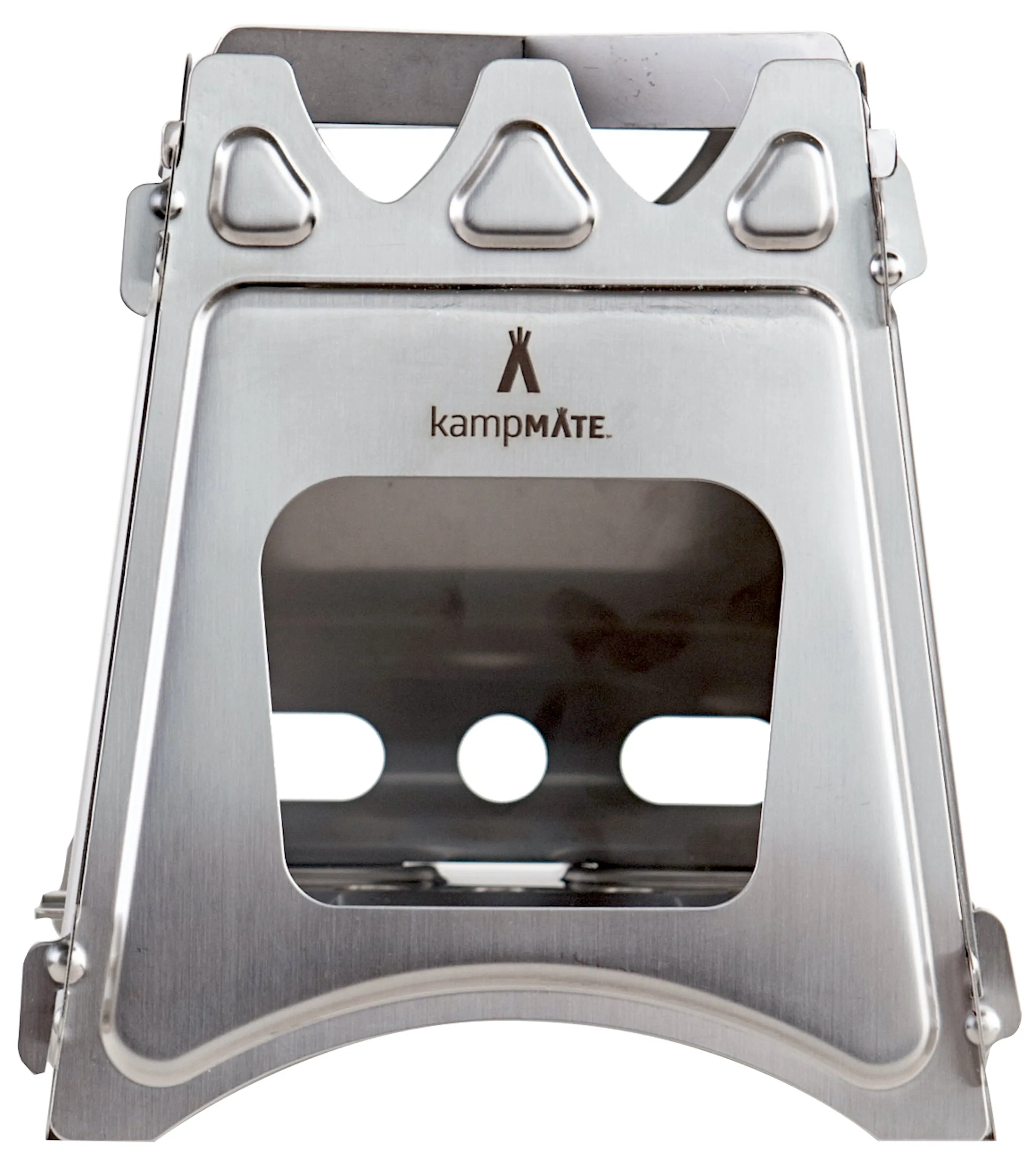 kampMATE WoodFlame Stainless Steel Stove