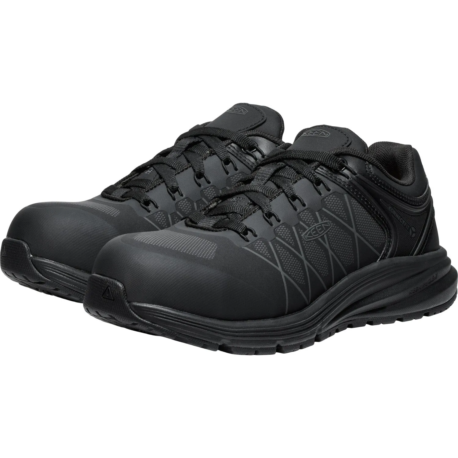 Keen Utility Womens Vista Energy XT CT Black/Raven Synthetic Work Shoes