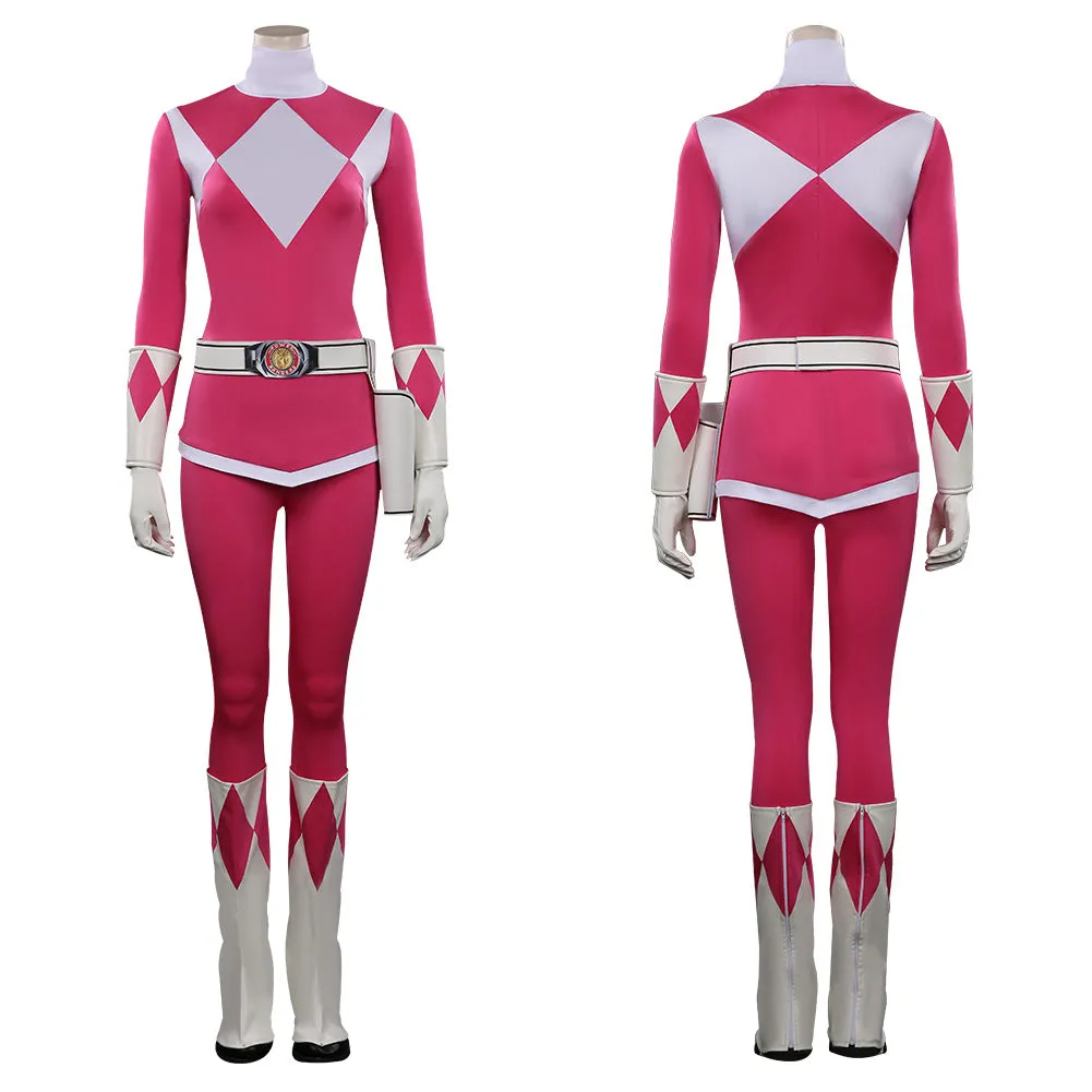 Kyoryu Sentai Zyuranger - Mei/Ptera Ranger Bodysuit Outfits Halloween Carnival Suit Cosplay Costume