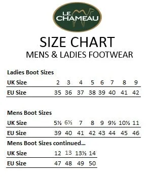 Le Chameau Ladies Country Vibram Neoprene Lined Boots