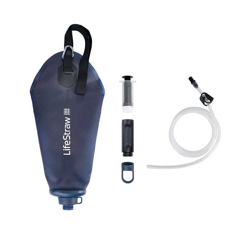 LifeStraw Peak Series Gravity Water Filter System - 3L - Mountain Blue