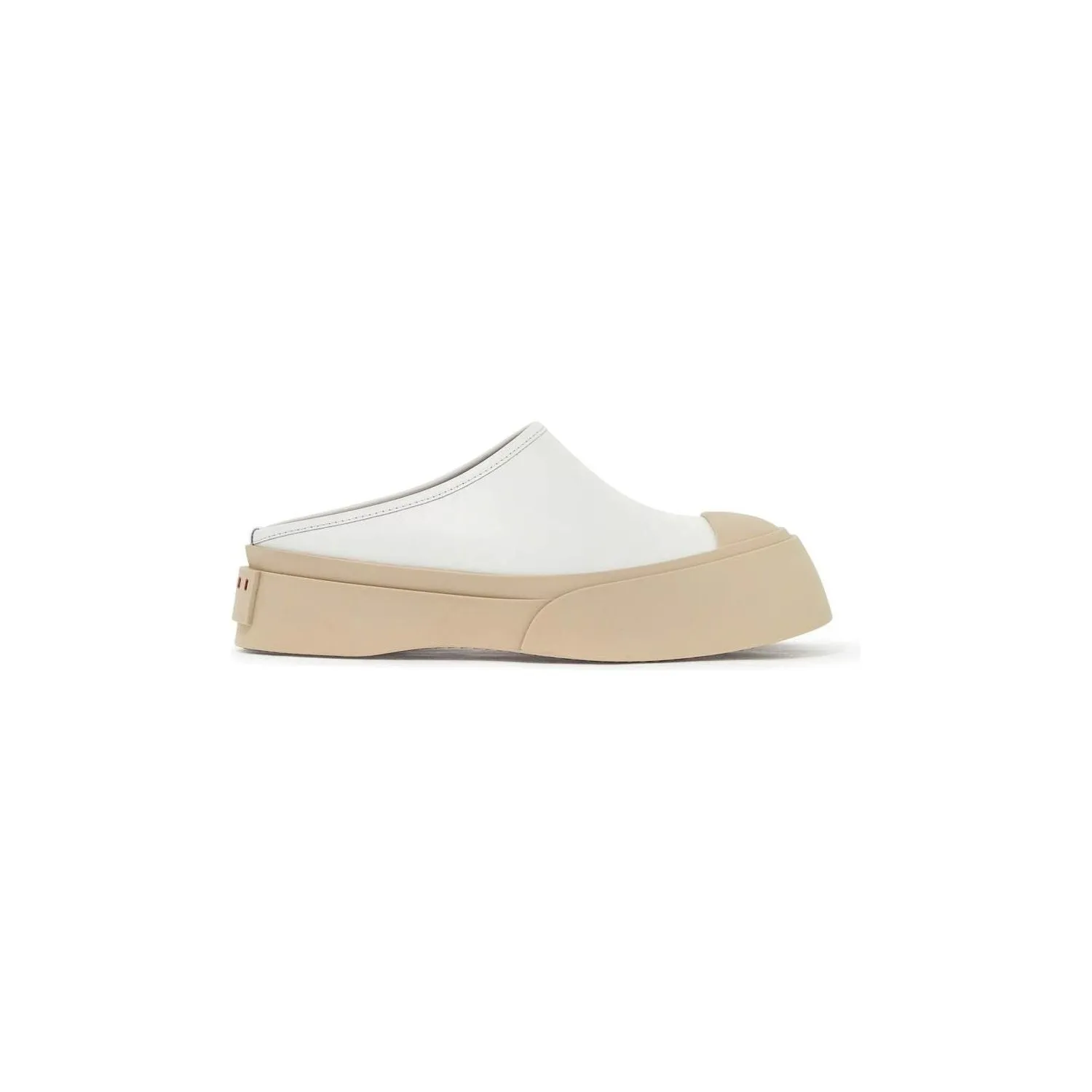 Marni smooth leather pablo clogs