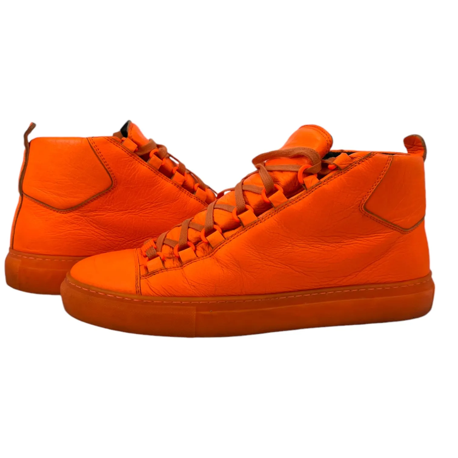 Men's Arena High Top High Trainers Orange Size EU 40 / UK 6