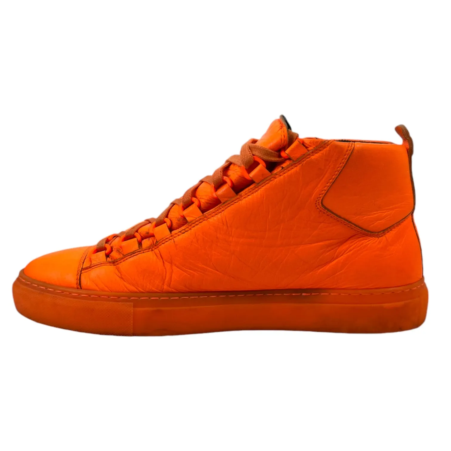 Men's Arena High Top High Trainers Orange Size EU 40 / UK 6