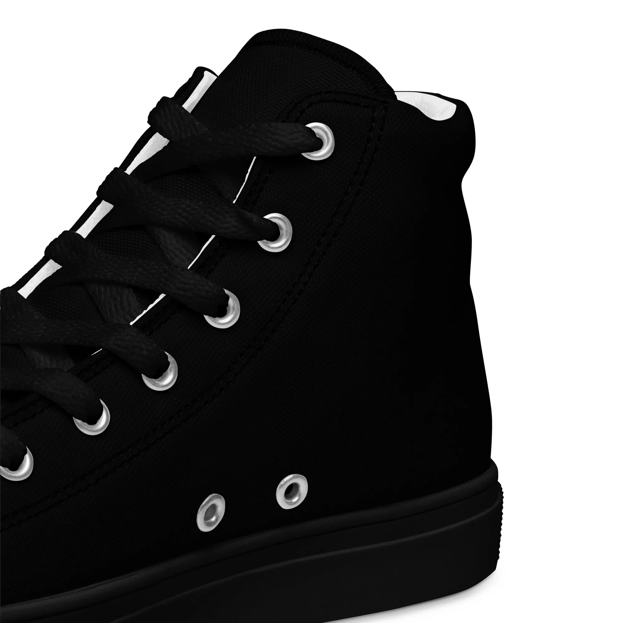 Men's Black High Top Shoes