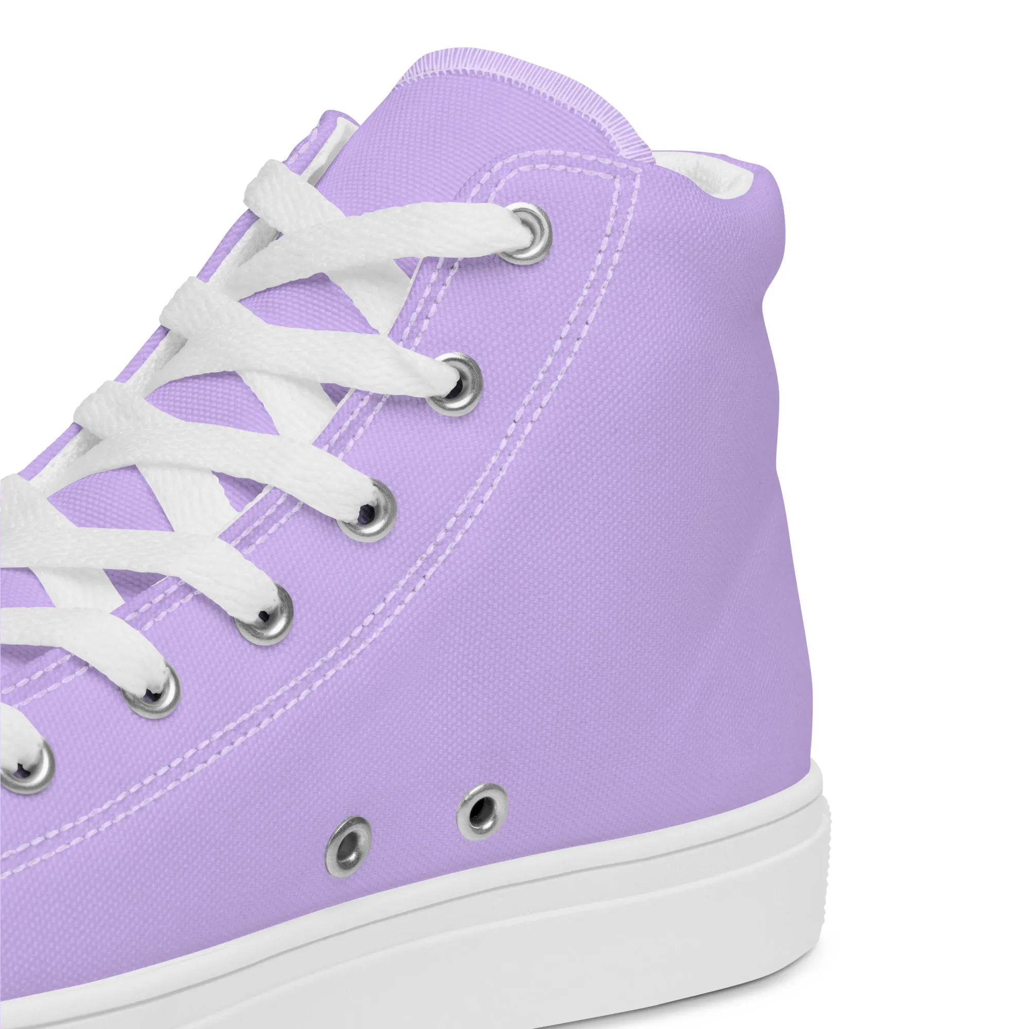 Men's Lavender High Top Shoes