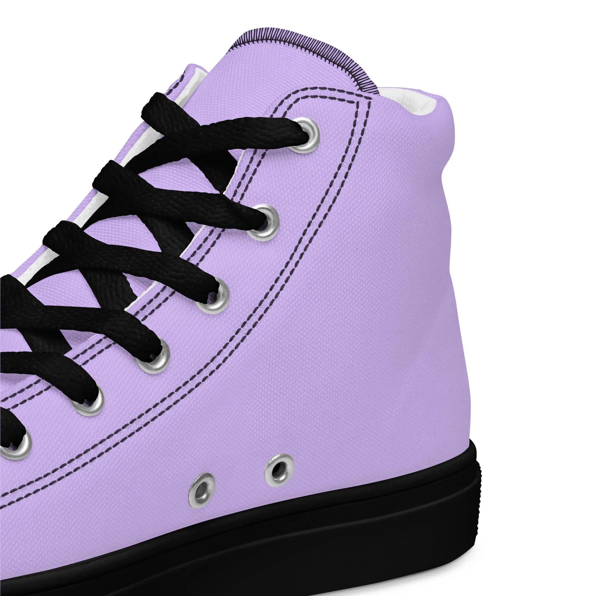 Men's Lavender High Top Shoes