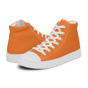 Men’s Orange High Top Shoes