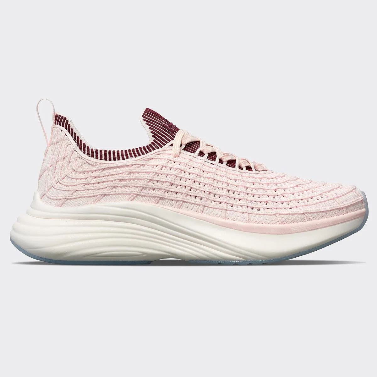 Men's TechLoom Zipline Sea Salt / Burgundy / Ribbed