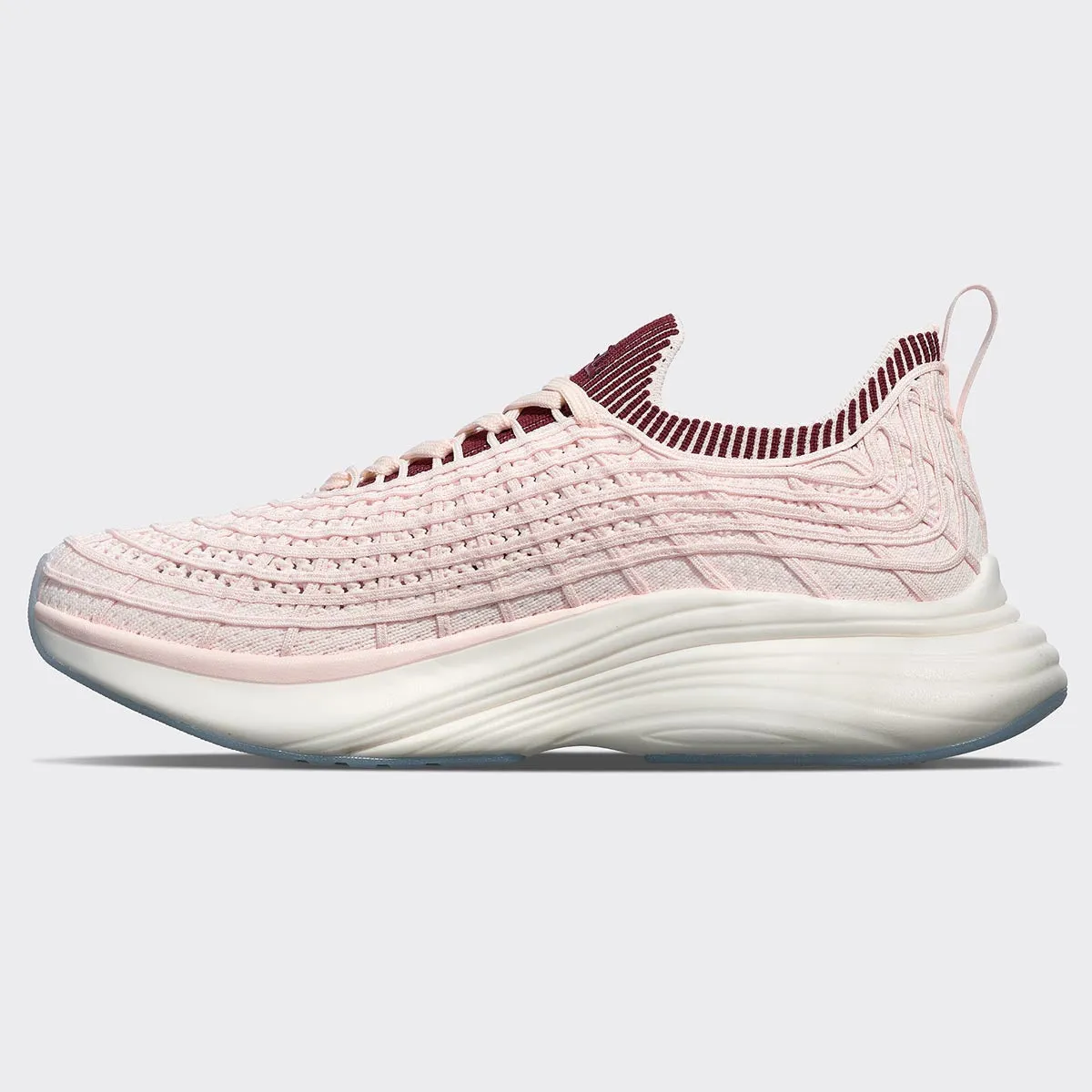 Men's TechLoom Zipline Sea Salt / Burgundy / Ribbed