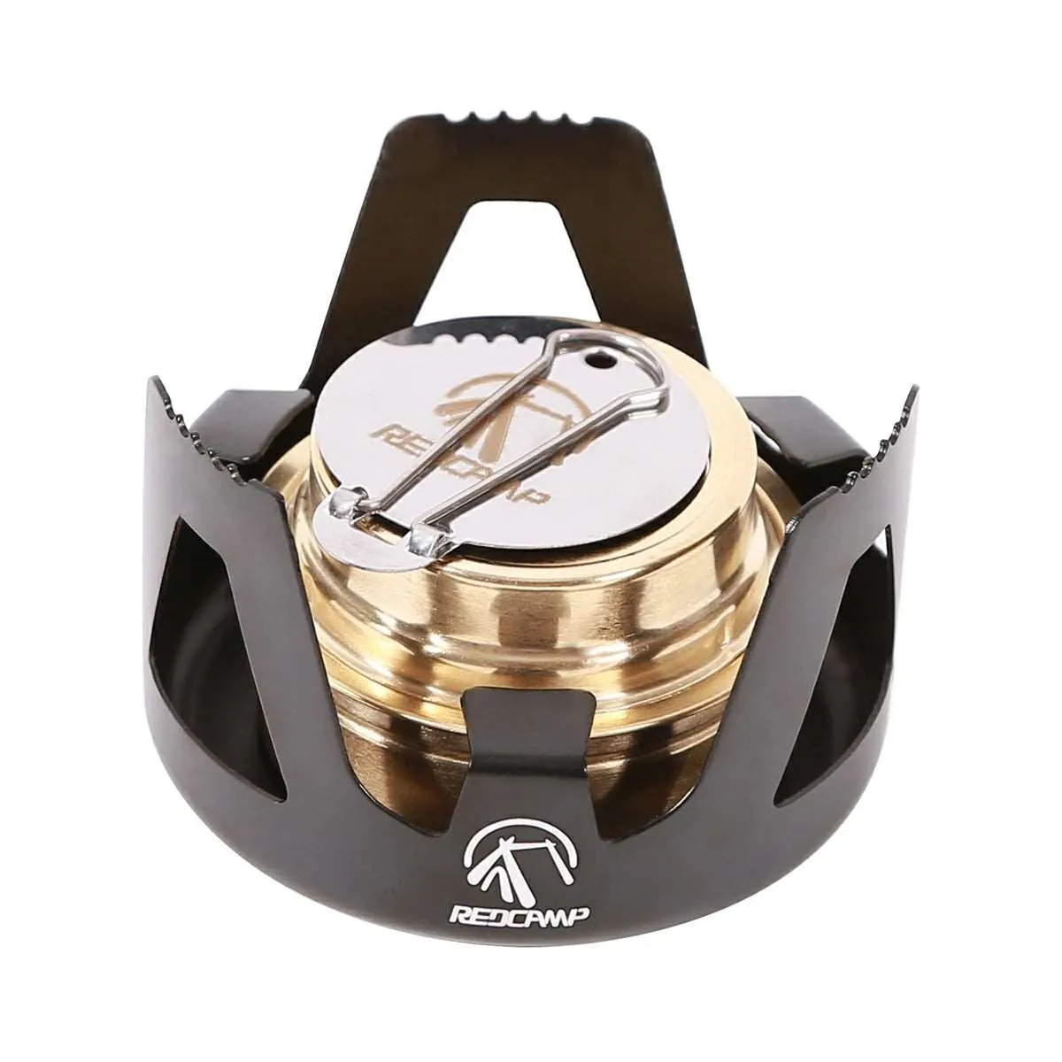 Mini Alcohol Stove with Aluminium Stand for Backpacking