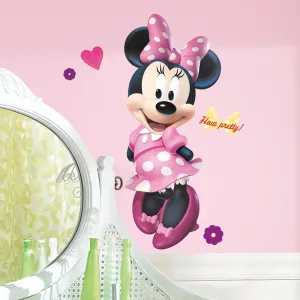 Minnie Mouse Bow-tique Giant Wall Decal