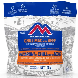 Mountain House Chili Mac with Beef Pouch - One Serving