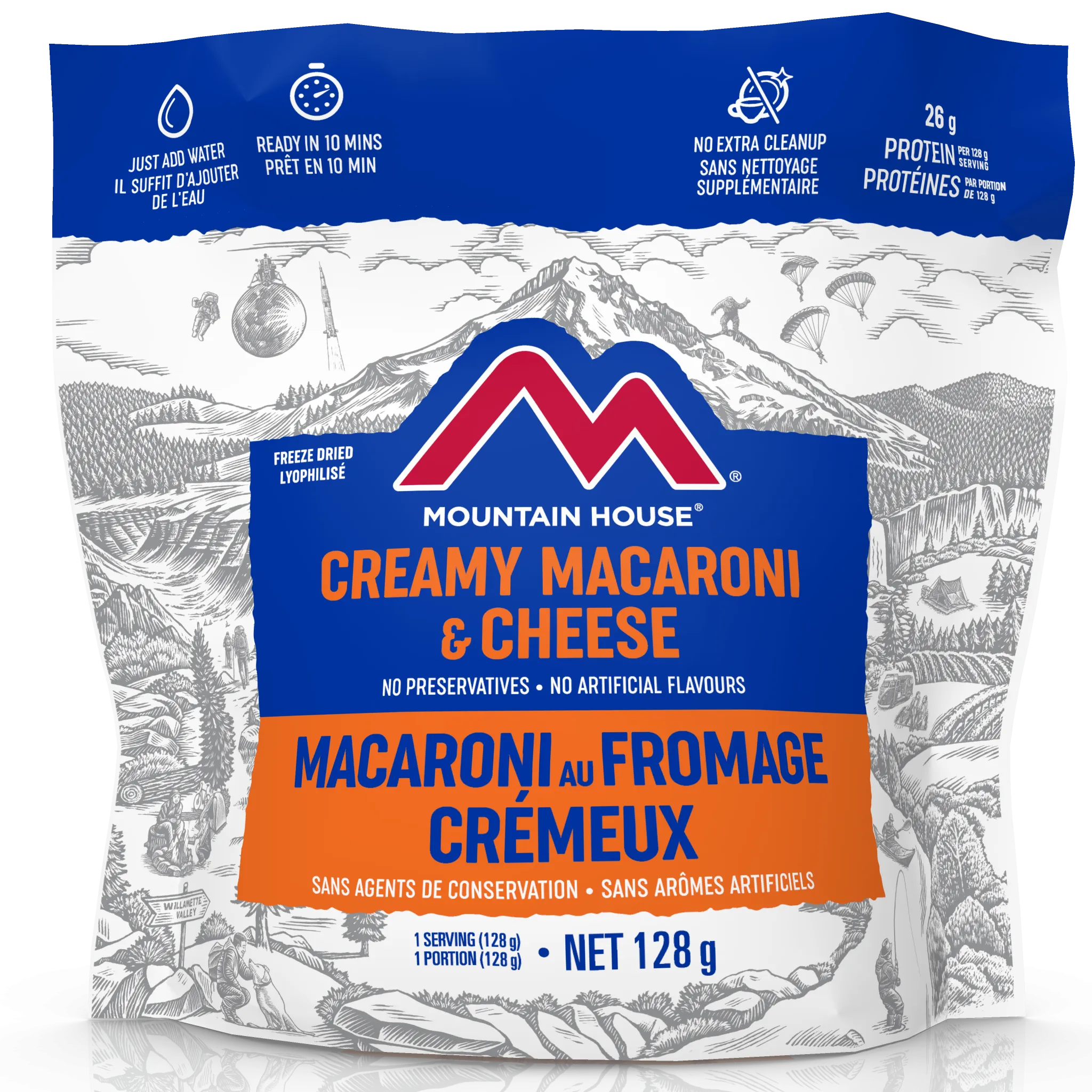 Mountain House Mac and Cheese Pouch - One Serving