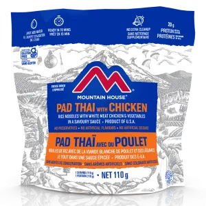 Mountain House Pad Thai with Chicken Pouch (Gluten Free) - One Serving