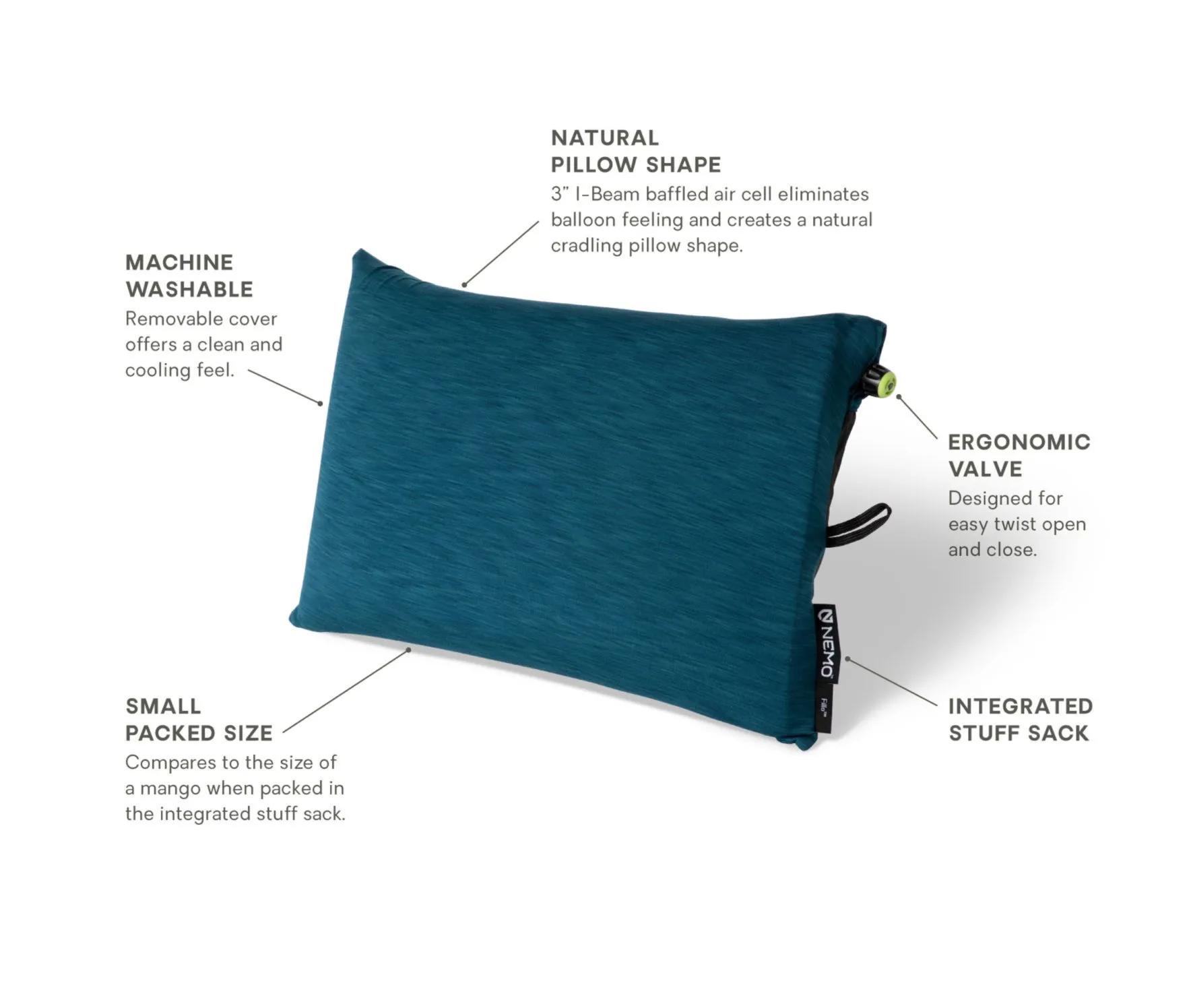 Nemo Fillo Backpacking Pillow