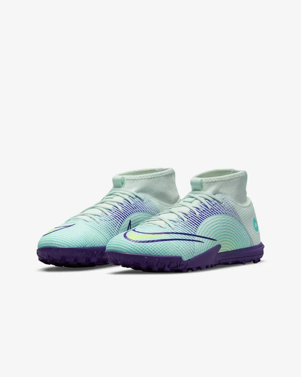 Nike JR Superfly 8 Academy MDS Turf - Barely Green-Volt