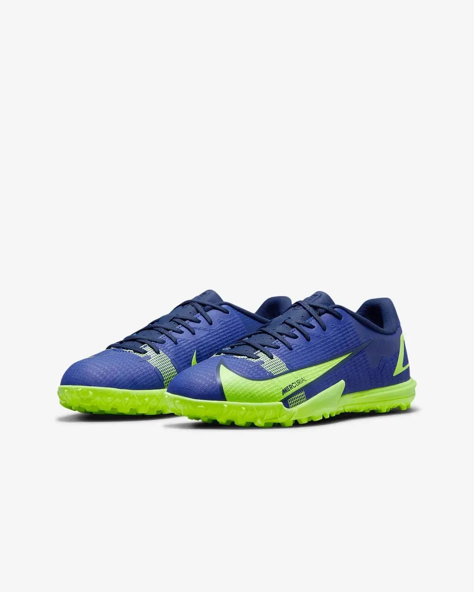 Nike Kids Vapor 14 Academy TF - Lapis-Volt-Blue Void