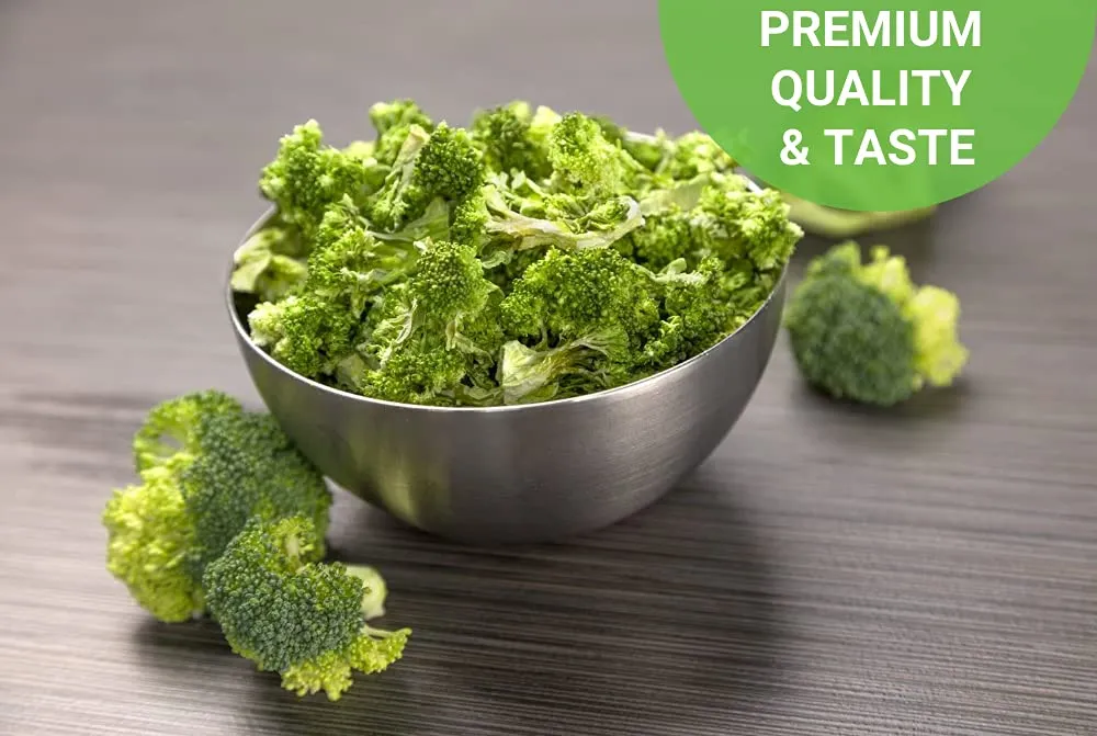 Nutristore Freeze-Dried Broccoli #10 Can - 20 Servings