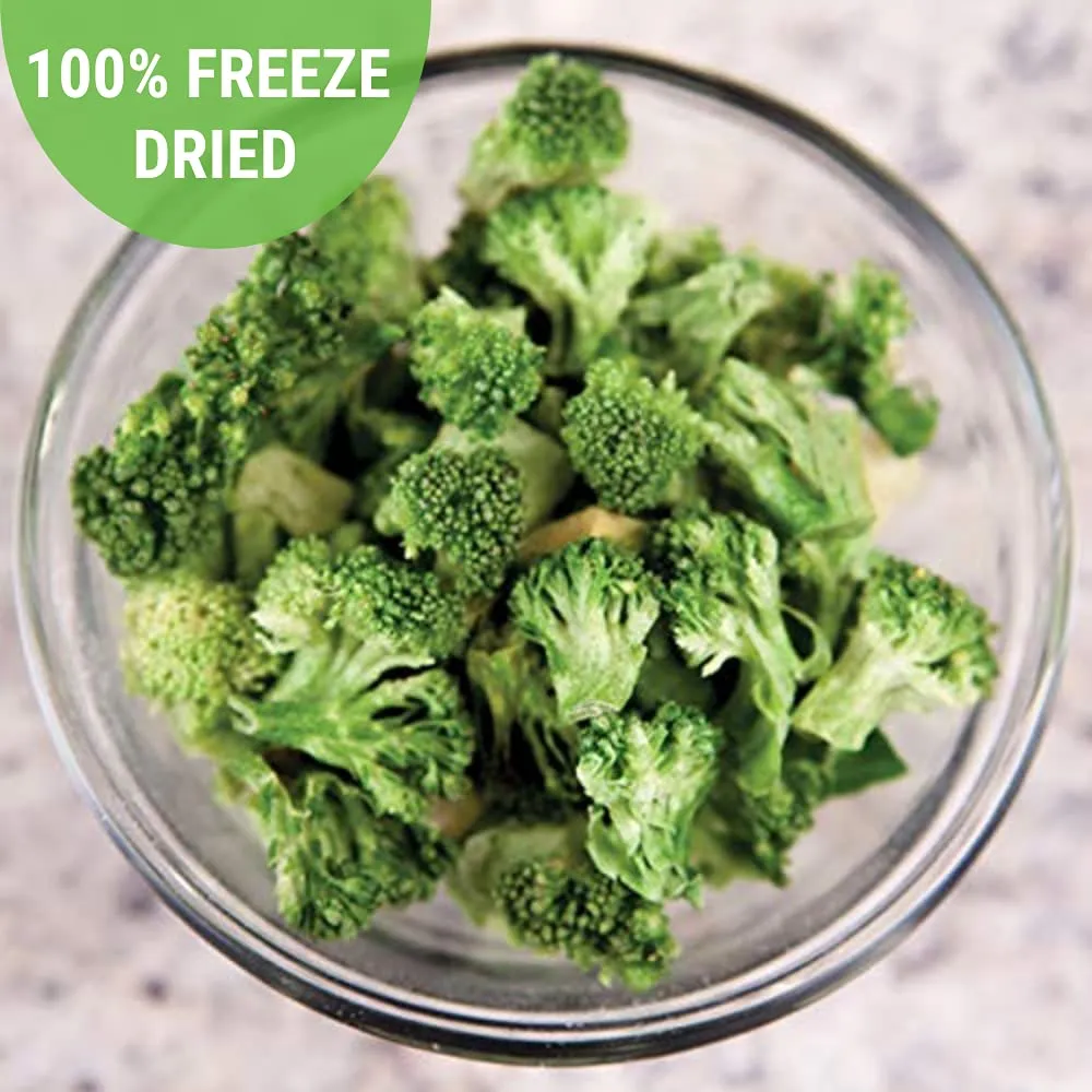 Nutristore Freeze-Dried Broccoli #10 Can - 20 Servings