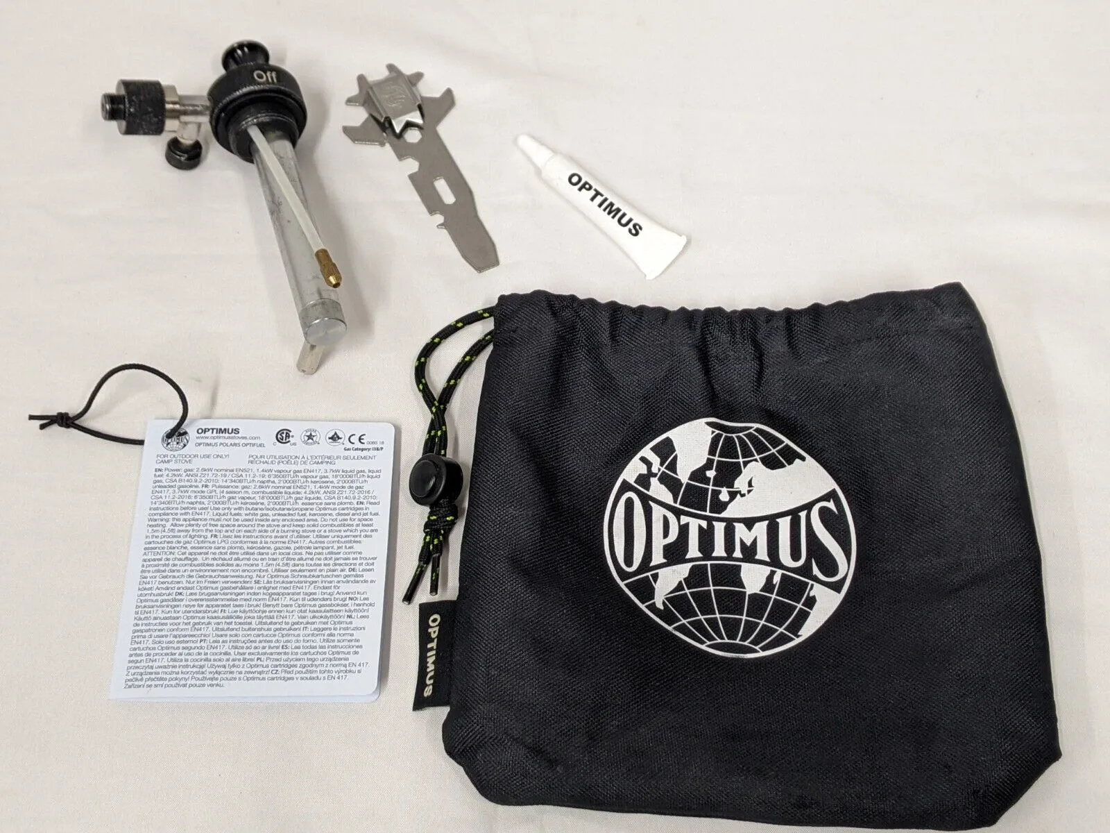 Optimus Polaris Multi-Fuel Stove Cooker