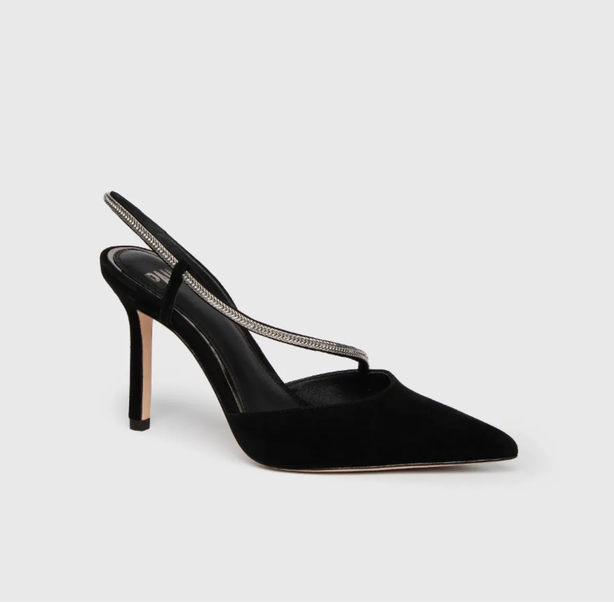 Paige Stephanie Pump Black Suede