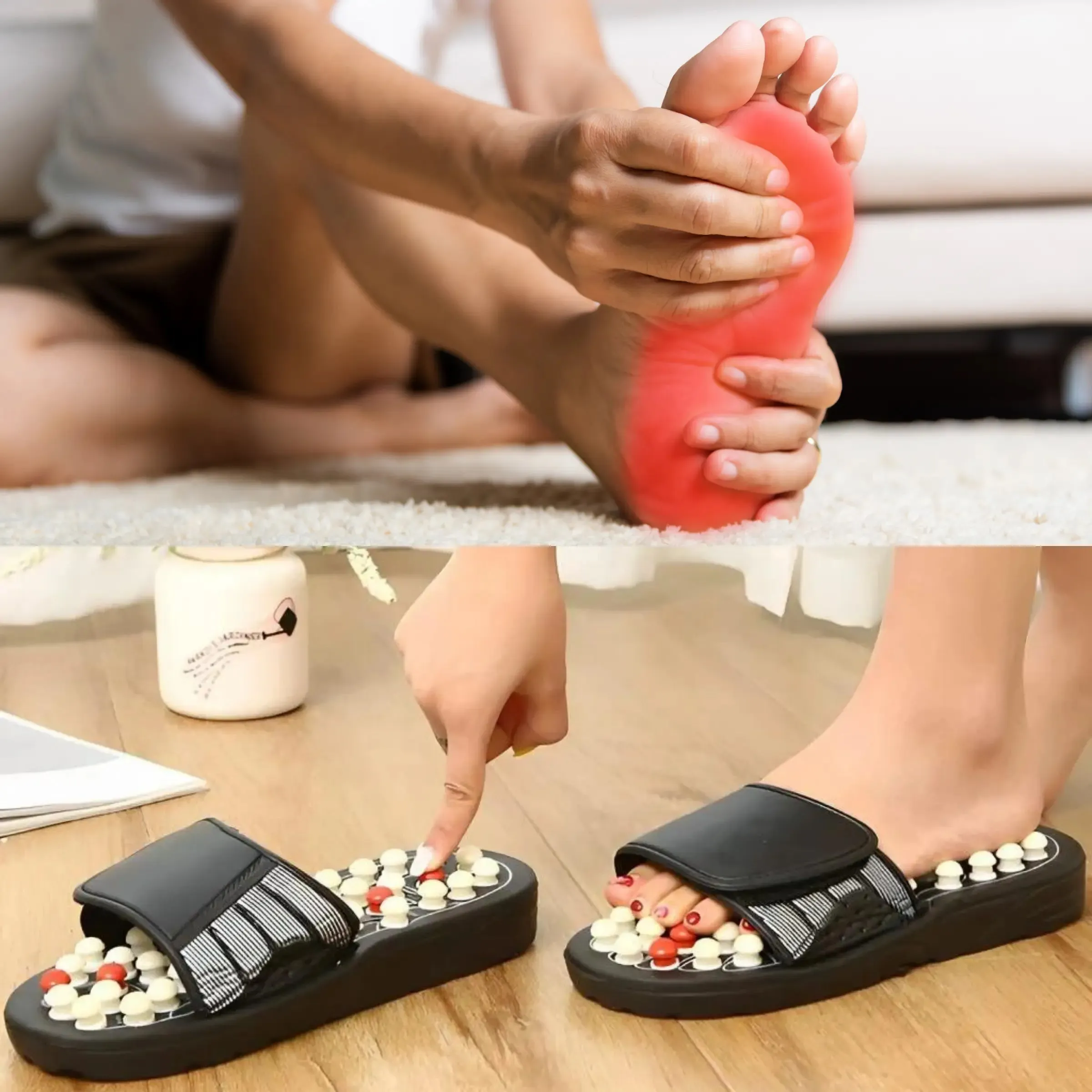 Pain Relief Acupressure Sandals