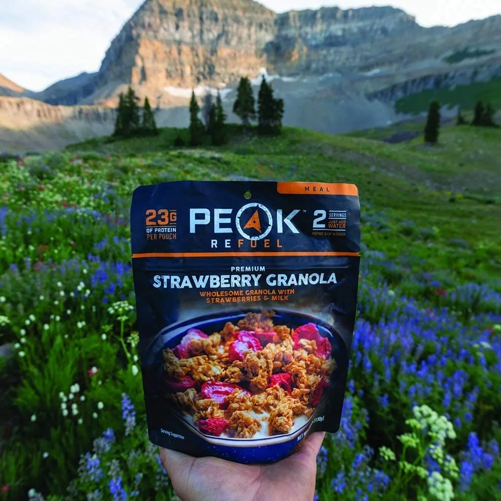 Peak Refuel Traverse Pack Variety Meals Food Storage and Backpacking Food Kit