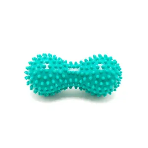 Peanut Shape Relieve Muscle Pain PVC Spike Massage Ball(Green)