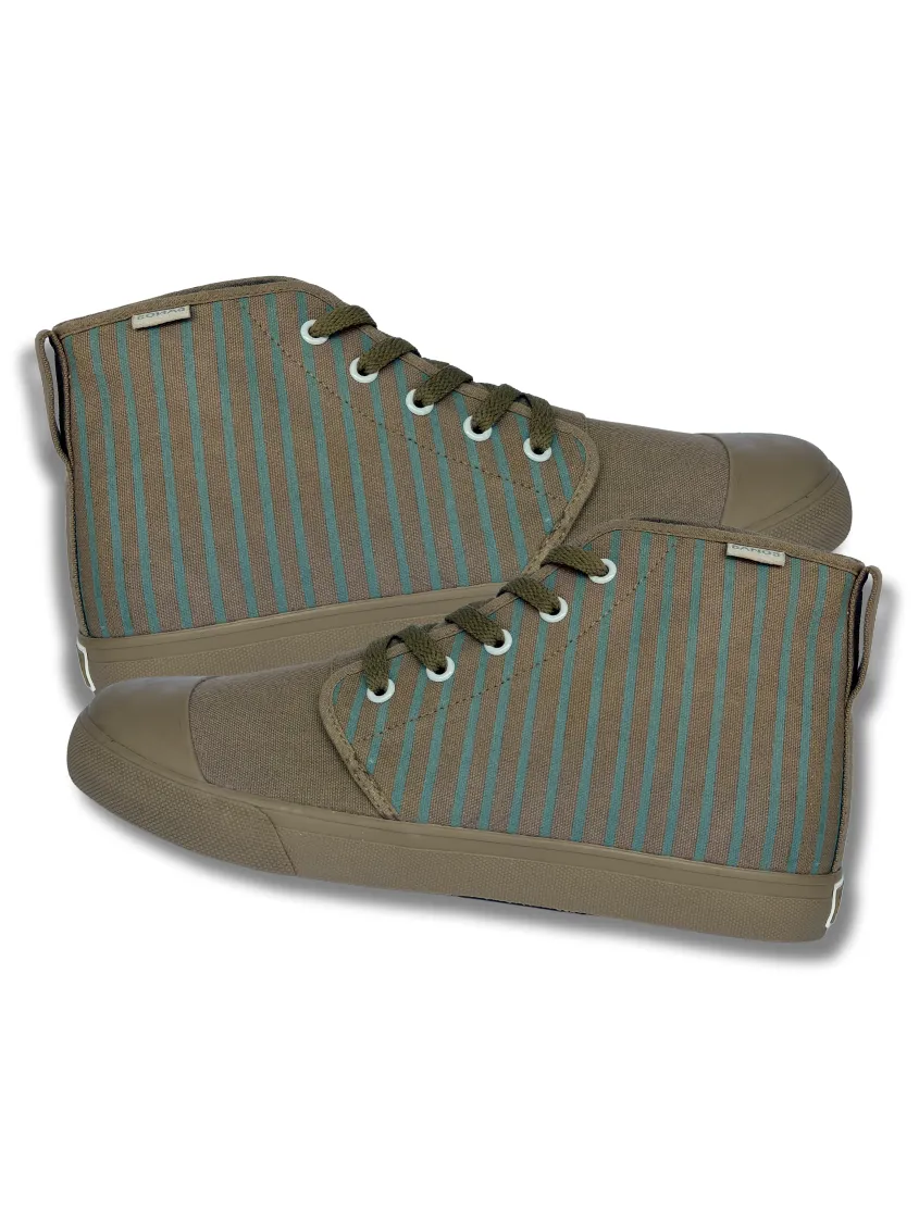 Pine Stripe High Top