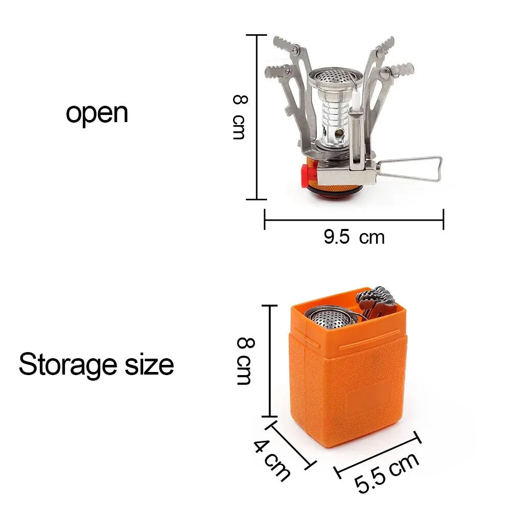 Portable Gas Stove Folding 3000W Mini Camping Stove Cooker