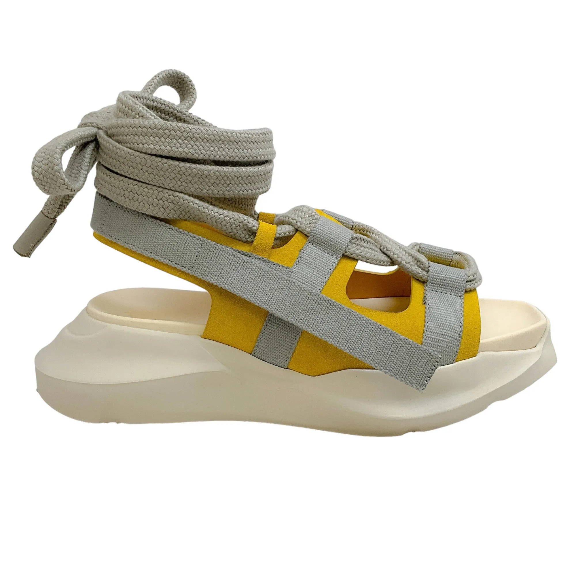 Rick Owens Lemon / Milk Geth Sandals