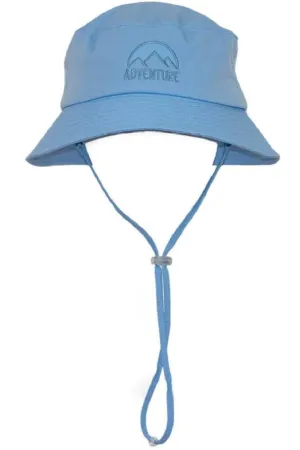 Rigon Kids Fleecy Lined Adventure Bucket Hat - Light Blue