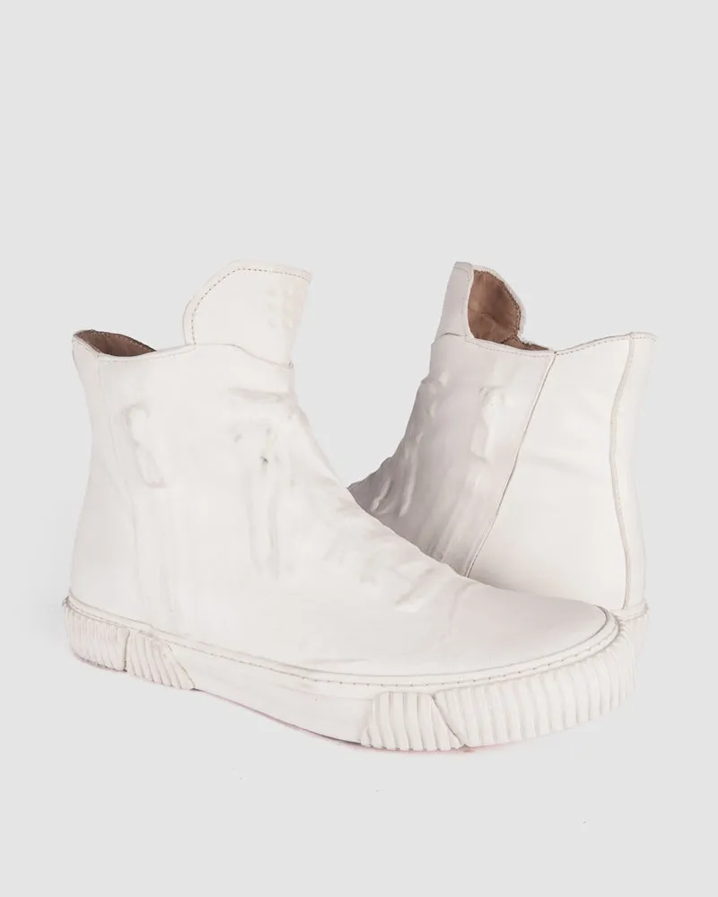 Rubber covered High-top white