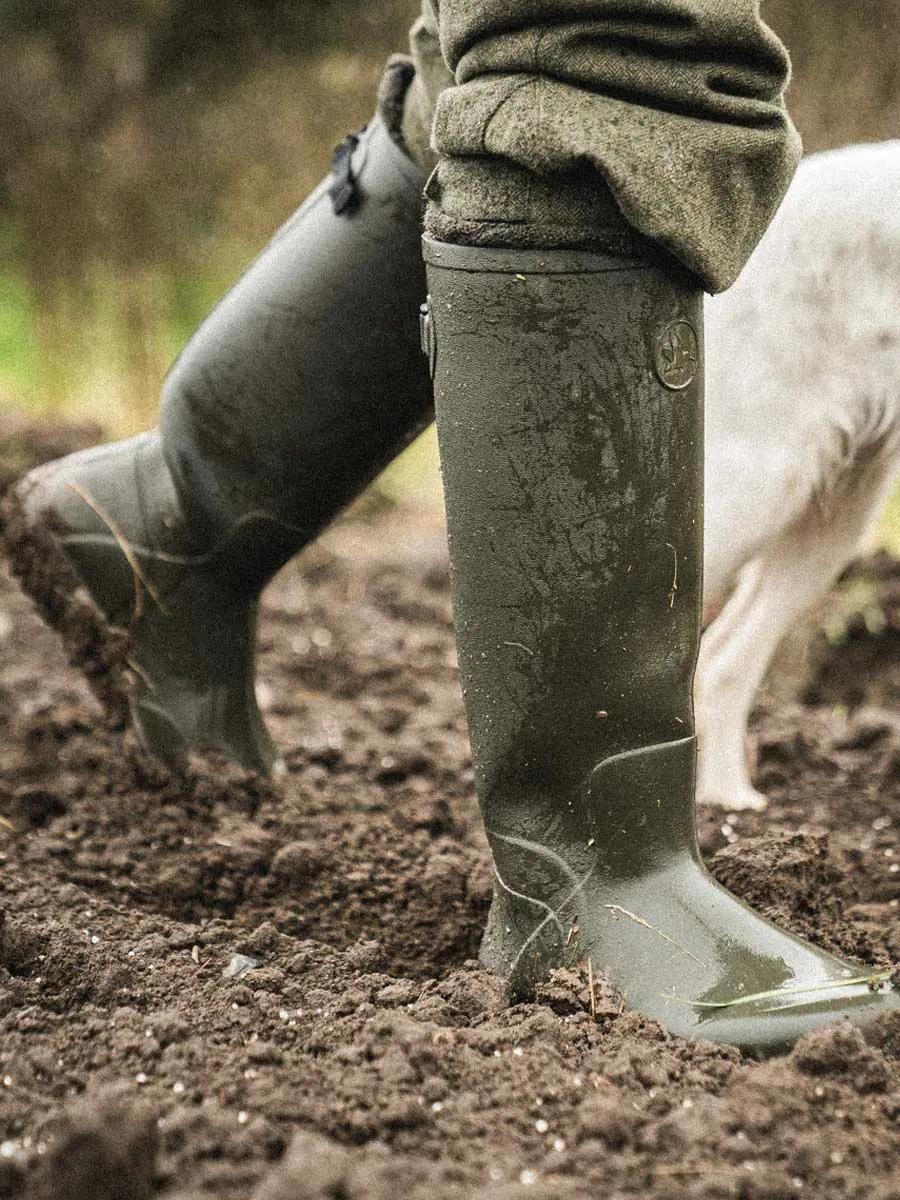 SEELAND Hillside Neo Enforced Wellington Boots - Men's - Pine Green