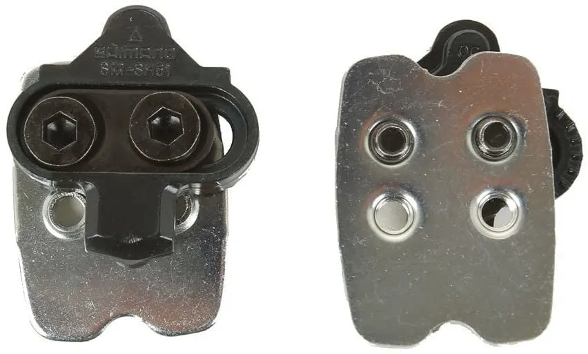 Shimano SM-SH51 Single Release SPD Cleat Set with Cleat Nut