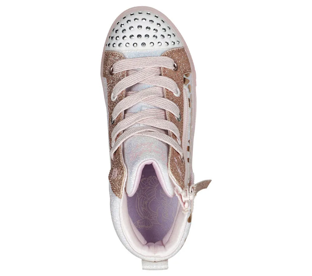 Shuffle Brights in Rose Gold by Skechers